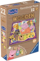 Puzzle in legno PEPPA PIG 22 pezzi – Ravensburger