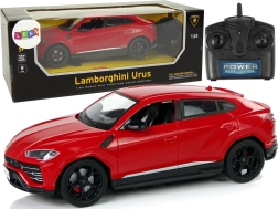 Auto RC 1:24 LAMBORGHINI Urus rosso con luci 2.4 GHz