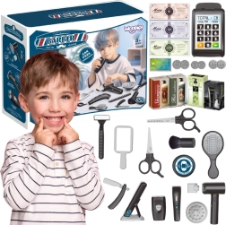 Set da barbiere e parrucchiere per bambini WOOPIE - 24 pezzi