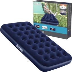 Letto gonfiabile singolo BESTWAY con superficie in velluto