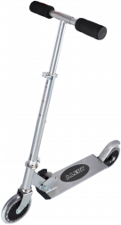 Monopattino pieghevole in alluminio con manopole in foam, freno a pedale e portata 50 kg