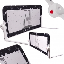 parapetto protettivo nero per letto 150 cm