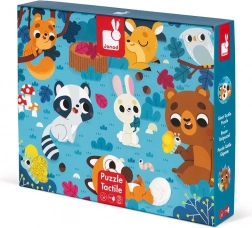 Puzzle tattili JANOD Animali del bosco 20 pezzi