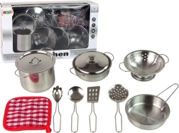 Set di pentole e accessori da cucina per bambini