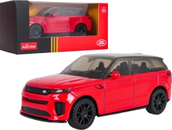 Modello in metallo Range Rover Sport SV RASTAR in scala 1:43, rosso