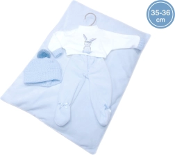 Vestito per bambola neonato New Born taglia 35-36 cm