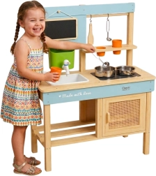 Cucina da giardino in legno XXL Classic World con accessori