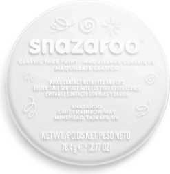 Snazaroo colore bianco per il viso 75 ml