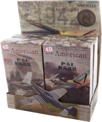 Aereo 4D pieghevole – kit di montaggio per adolescenti