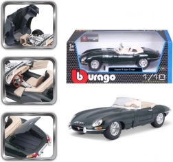 Bburago 1:18 Jaguar E Cabriolet (1961) verde 18-12046