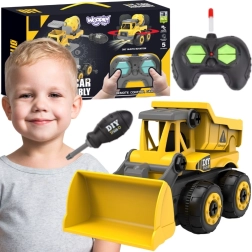 Bulldozer da costruzione DIY radiocomandato Woopie