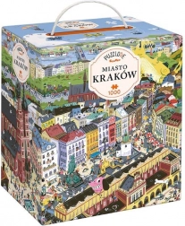 Puzzle Puzzlove Città di Cracovia 1000 pezzi