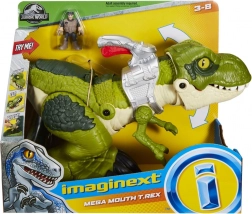 Mondo giurassico Megamouth T-Rex figura di dinosauro