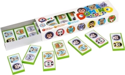 Domino con animali in scatola