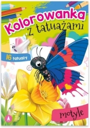 Tatuaggi di farfalle – album da colorare e tatuaggi lavabili