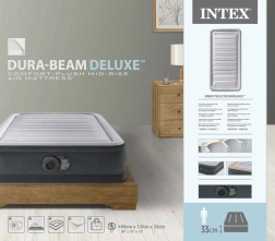 Letto gonfiabile Dura-Beam Twin con pompa integrata