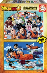 Educa Puzzle Dragon Ball Super 2x100 Pezzi