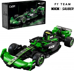 Set di costruzione CaDA auto sportiva F1 KICK SAUBER 1:24, 314 pezzi