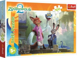 Puzzle Zootropolis: I segreti di Zootropolis 100 pezzi – Trefl