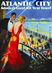 Puzzle poster Atlantic City 1000 pezzi