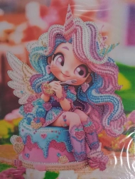 Pittura diamantata su tela - Creature magiche