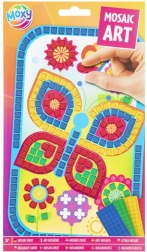 Set creativo: mosaico per colori – A5 metallico, motivo farfalla