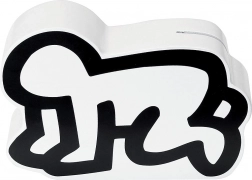 Salvadanaio in legno KEITH HARING di Vilac