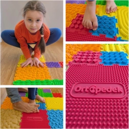 Tappetini sensoriali ortopedici Ortopedek per bambini 15 pz
