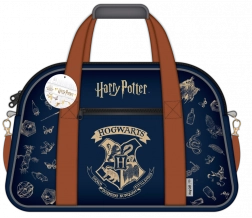 Borsa sportiva Harry Potter navy & gold