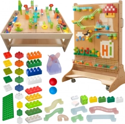 Set di costruzione pista a biglie STEM Masterkidz 359 pz