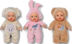 BABY born bambola coccolosa per neonati in morbido completino di peluche 18 cm - 1 pezzo