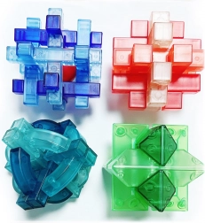 Rompicapo da 7 cm con istruzioni illustrate