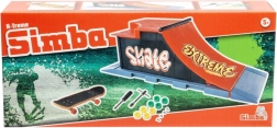 Mini rampa per fingerboard EXTREME di SIMBA