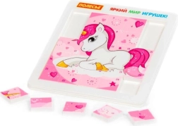 Puzzle scorrevole unicorno