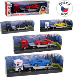 Carro attrezzi in metallo con retromarcia