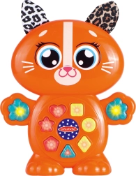 Gatto interattivo con effetti 16 cm