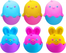 Giocattoli di Pasqua in silicone Chicka DeeDoos e Hoppity Doos