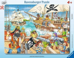 Puzzle Ravensburger Battaglia in alto mare 36 pezzi