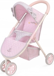 Passeggino sportivo a tre ruote per bambole Sophie 55 cm