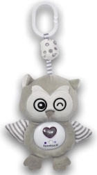 Giocattolo pendente in peluche Baby Mix gufo