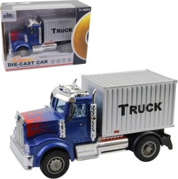 Camioncino metallico a retrocarica