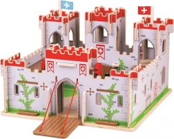 Castello di legno del re George BIGJIGS TOYS