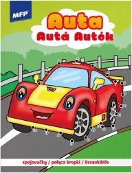 Libri da colorare e unisci i puntini Cars 2, 210 × 276 mm, 32 pagine