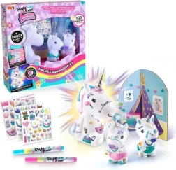 Set di decorazioni luminose - Famiglia di Unicorni Fai-da-te