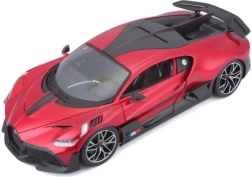 Bburago Bugatti Divo 1:18 – modello d’auto in metallo, rosso
