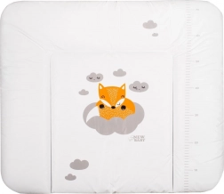 Morbido fasciatoio NEW BABY Volpe 85 × 70 cm bianco