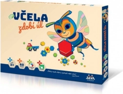 Ape abbellisce alveare mosaico 60 pezzi