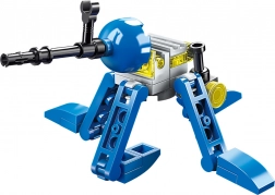 Set di costruzioni Qman Robot Pompom 3 in 1
