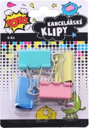 Clip da ufficio 32 mm, set da 4 pezzi