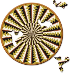 Puzzle rotondo CURIOSI Picoli Giostra 33 pezzi